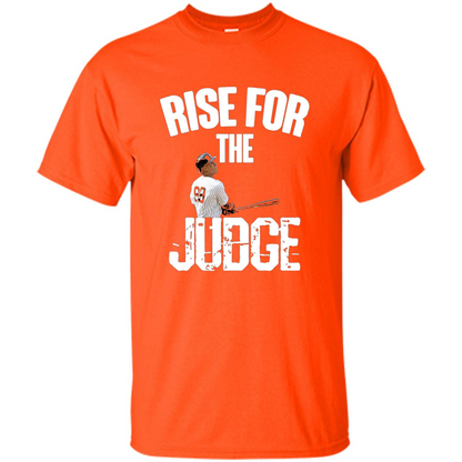 All Rise For The Judge Shirt 99 Baseball T-shirt Orange