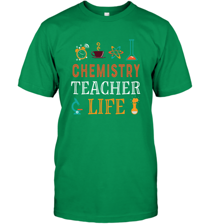 Chemistry Teacher Life Shirt For Womens Mens T-Shirt T-Shirt Irish Green