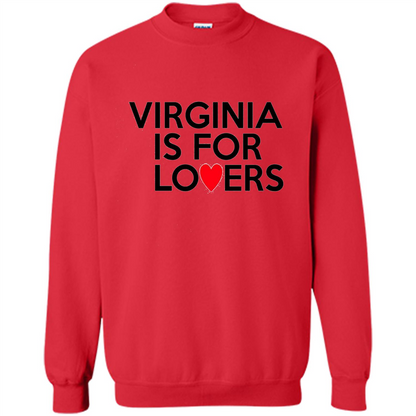Virginia Is For The Lovers T-shirt Red