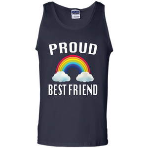 LGBTQ Pride Support T-shirt Proud Best Friend