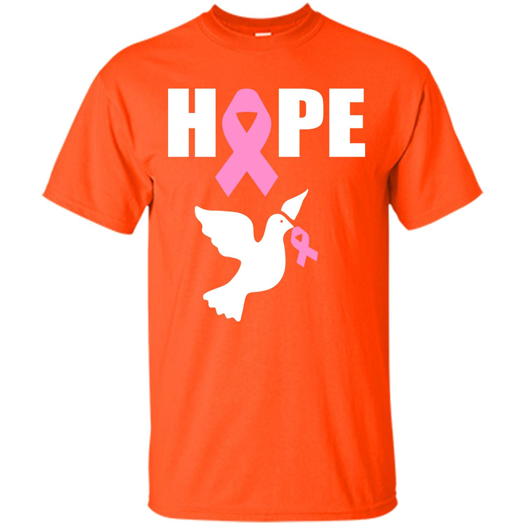 Cancer Awareness T-shirt Hope T-shirt Orange
