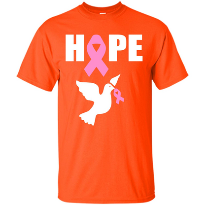Cancer Awareness T-shirt Hope T-shirt Orange
