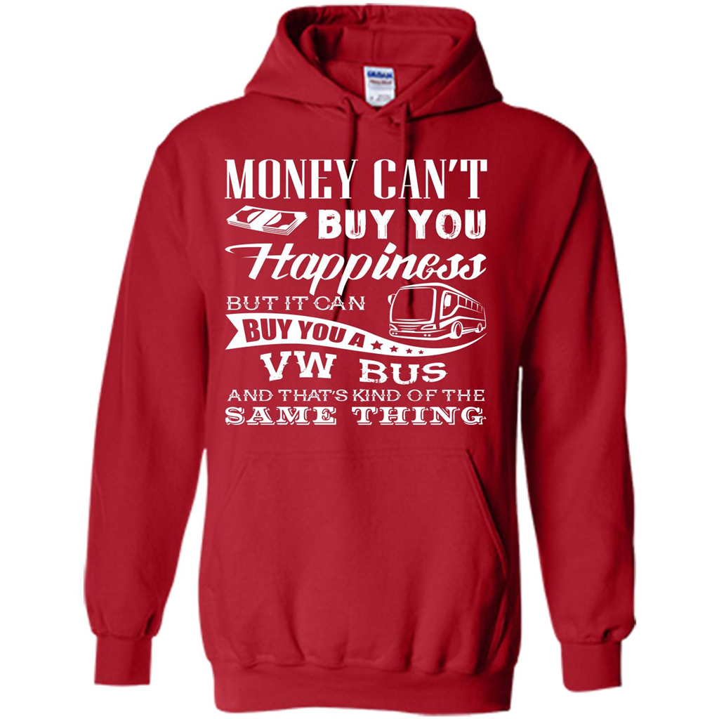 Driver T-shirt Money Can’t Buy You Happiness T-shirt Red