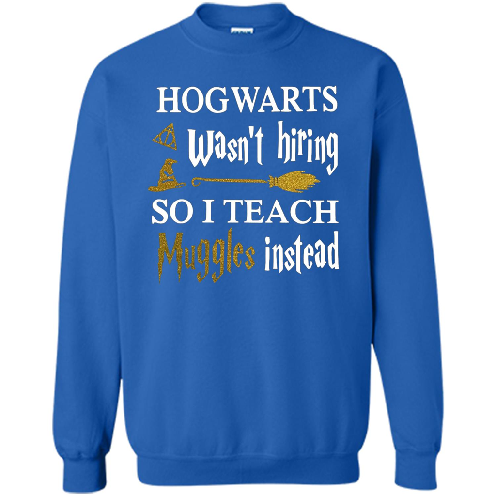 I Teach Muggles Instead T-shirt Royal