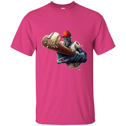 Zombie Baseball Halloween T-shirt