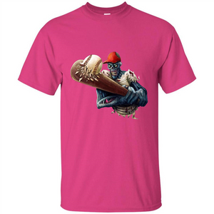 Zombie Baseball Halloween T-shirt