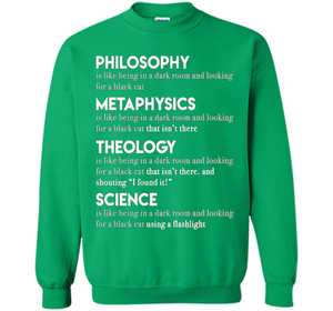 Philosophy Metaphysics Theology Science T-shirt