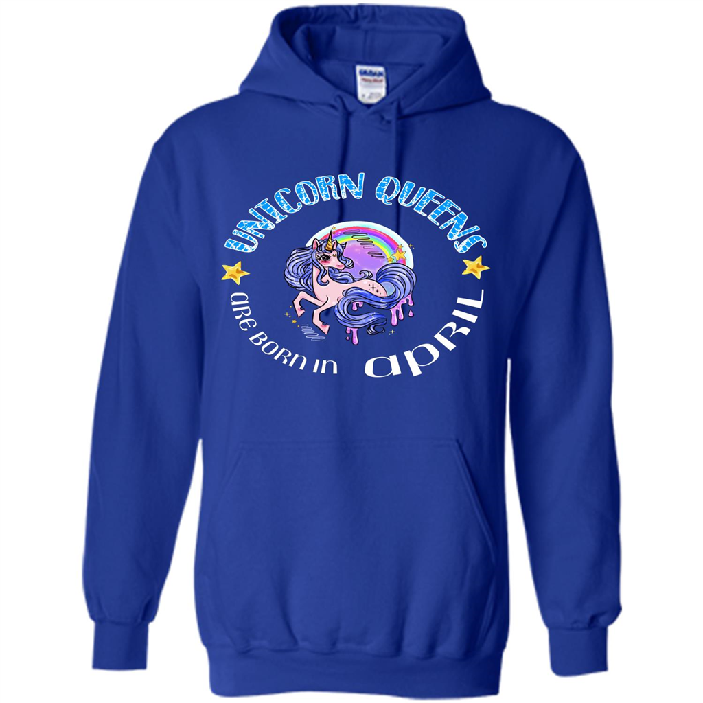 April Unicorn T-shirt Unicorn Queens Are Born April Royal