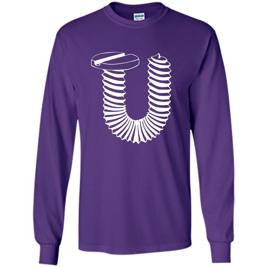 Funny Sarcastic Screw You T-shirt Purple