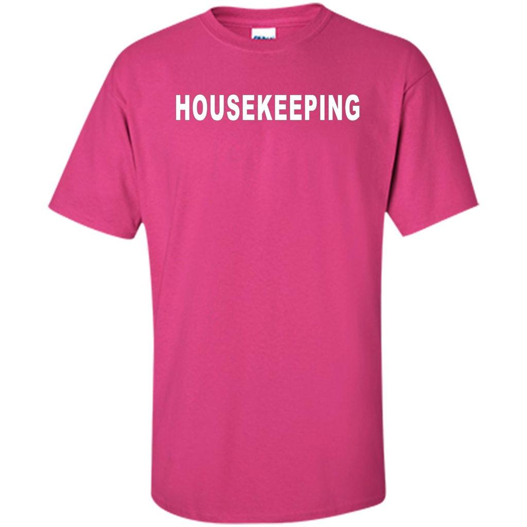 Housekeeping T-shirt Heliconia