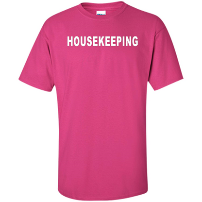 Housekeeping T-shirt Heliconia