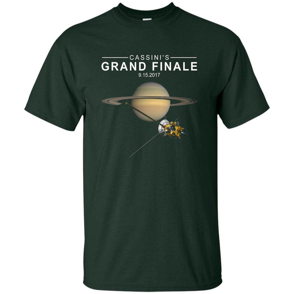 Cassini Grand Finale Space T-shirt Forest Green