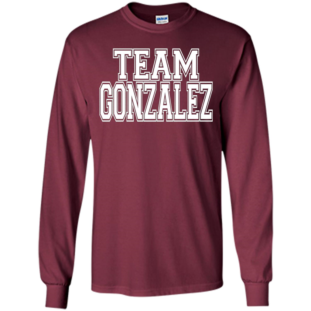 Team Gonzalez T-shirt Maroon