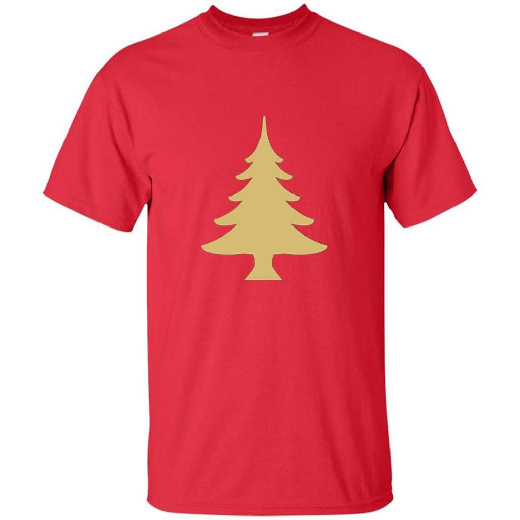 Christmas Tree T-shirt Xmas Tree T-shirt Red