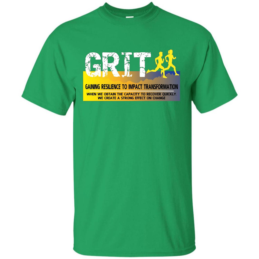 Gaining Resilience To Impact Transformation T-shirt Irish Green