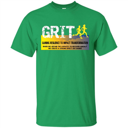 Gaining Resilience To Impact Transformation T-shirt Irish Green