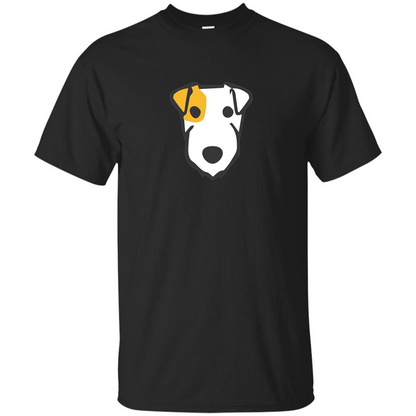 Parson Russell Terrier Dog T-shirt Black