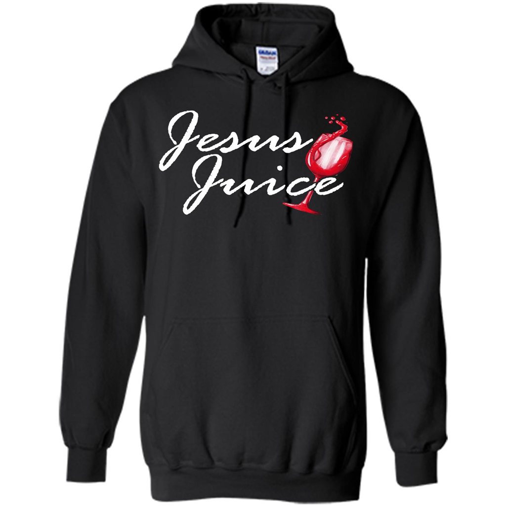 Wine T-shirt Jesus Juice Black