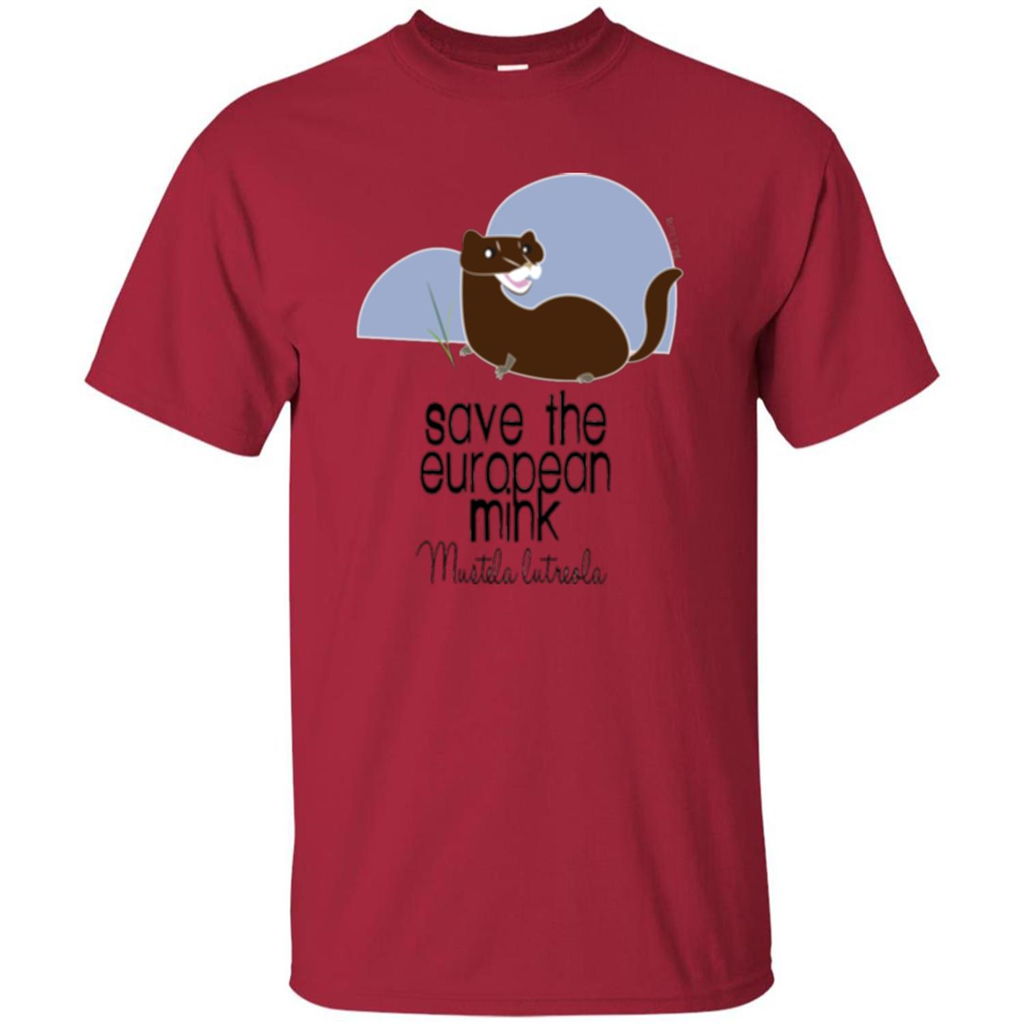 Save The European Mink T-shirt