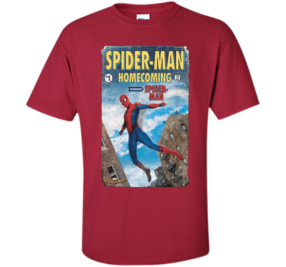 Marvel Spider-Man Homecoming Revamp #1 Issue Graphic T-Shirt t-shirt Cardinal