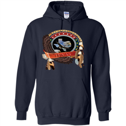 Dream Catcher Texas Art T-shirt Navy