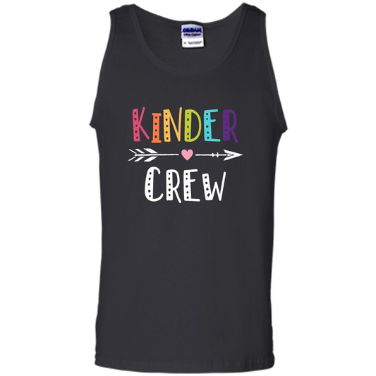 Kinder Crew Kindergarten Teacher T-Shirt School Day T-shirt Black
