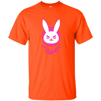 Overwatch D.VA Bunny Spray T-shirt Orange