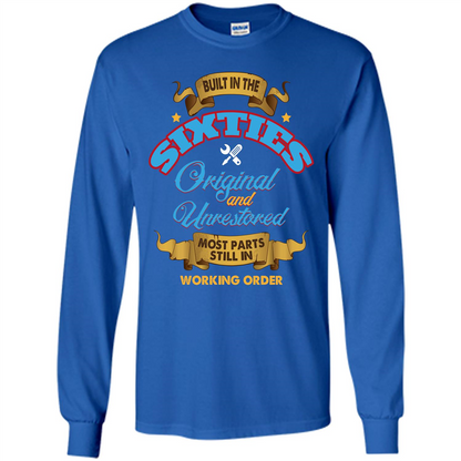Built in 60s Original and Unrestored Most Parts Still In Working Order T-shirt Royal