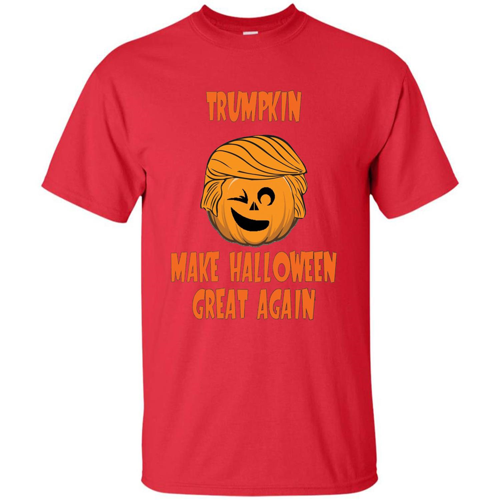 Trumpkin Make Halloween Great Again T-shirt Red