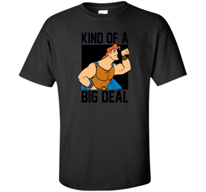 Cartoon T-shirt Kind Of A Big Deal Black