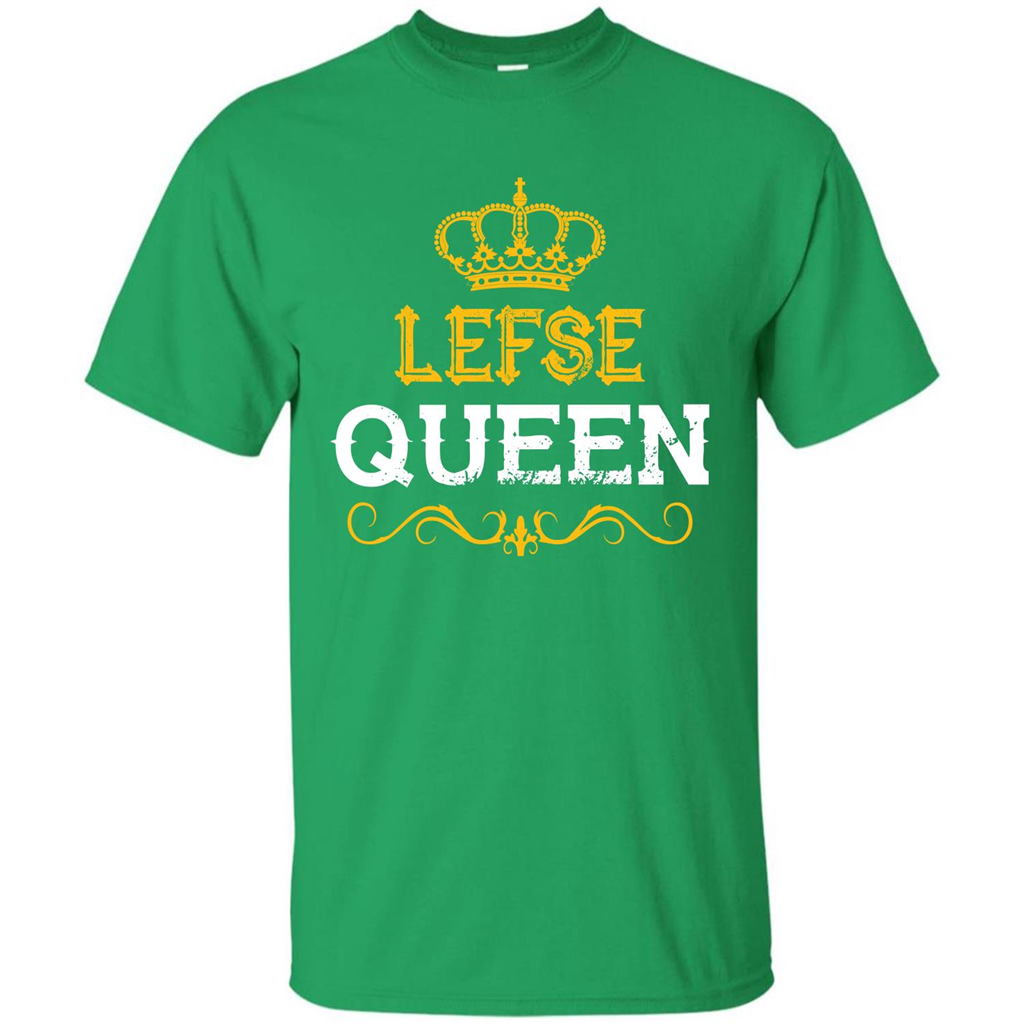 Norsland T-shirt Lefse Queen T-shirt Irish Green