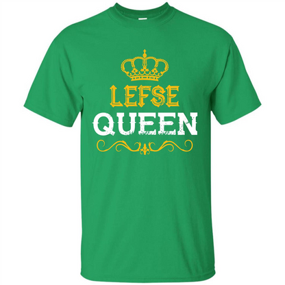 Norsland T-shirt Lefse Queen T-shirt Irish Green