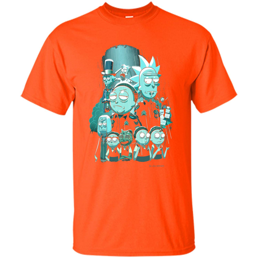Movie T-shirt Tales From The Citadel Orange