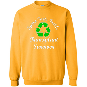 Spare Parts Inside Transplant Survivor T-shirt