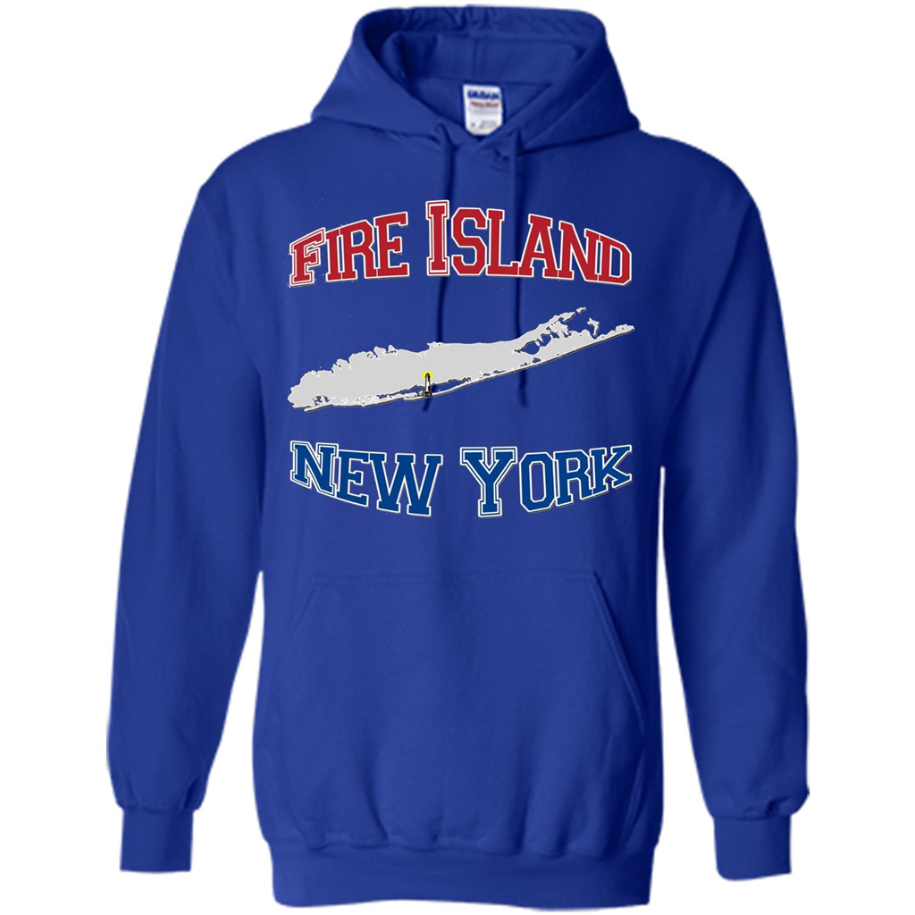Fire Island New York T-shirt Royal