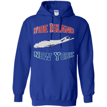 Fire Island New York T-shirt Royal