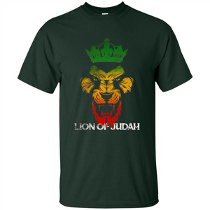 Lion Of Judah Rasta Reggae Roots T-shirt