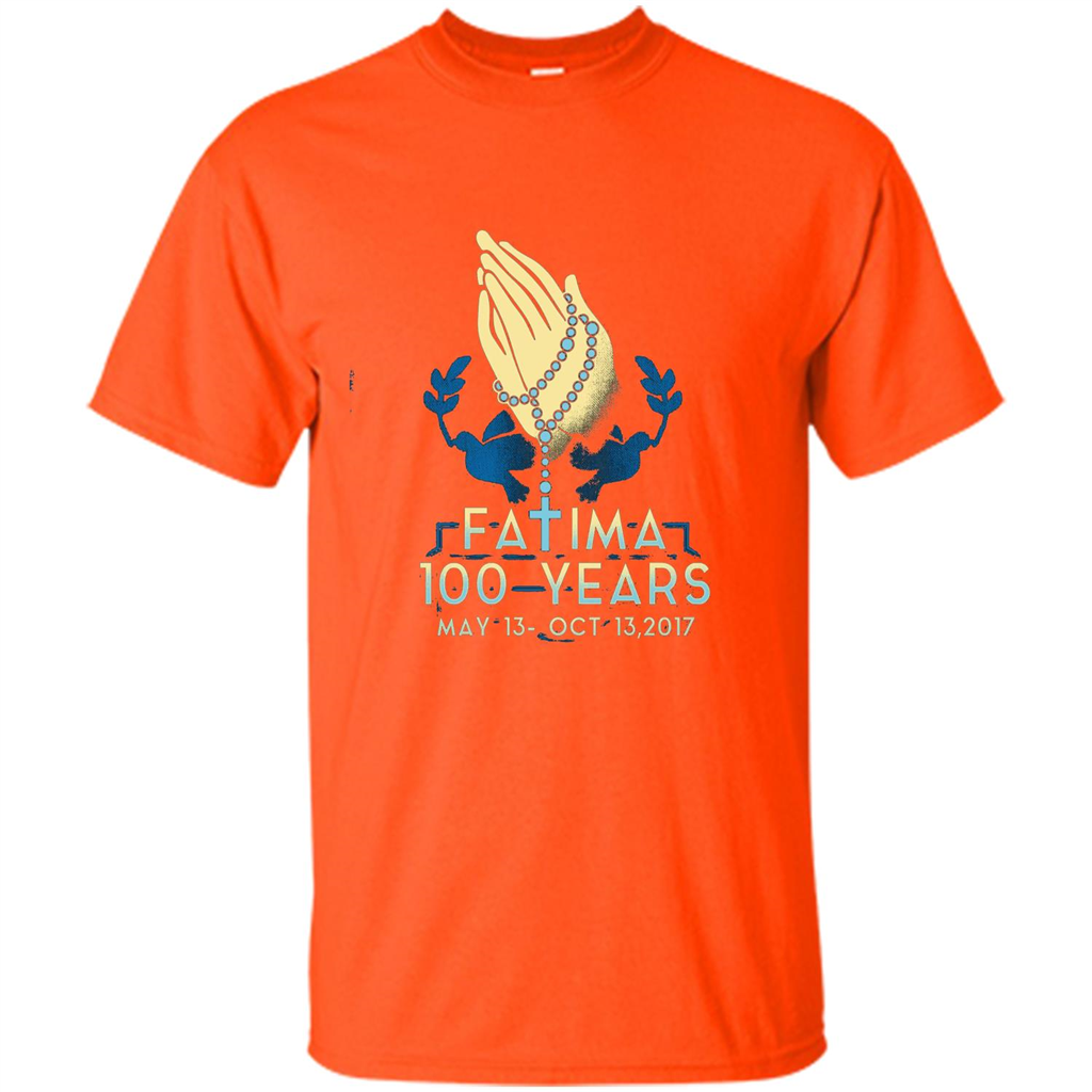 Fatima 100 Years T-shirt Orange
