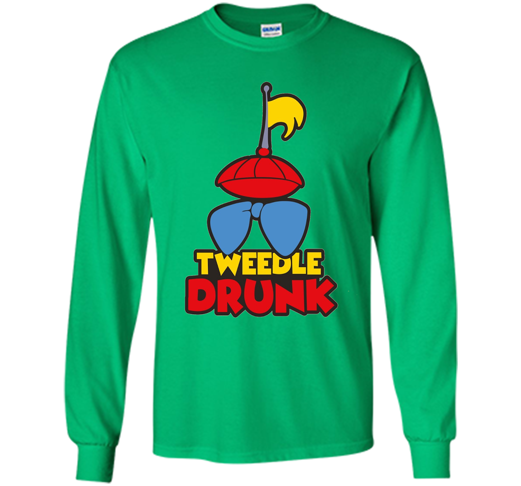Drunk T-shirt Tweedle Drunk T-Shirt