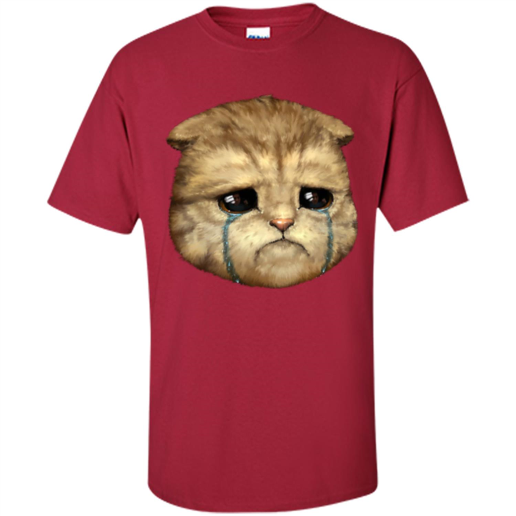 Cat Lovers T-shirt Cat Crying Cardinal