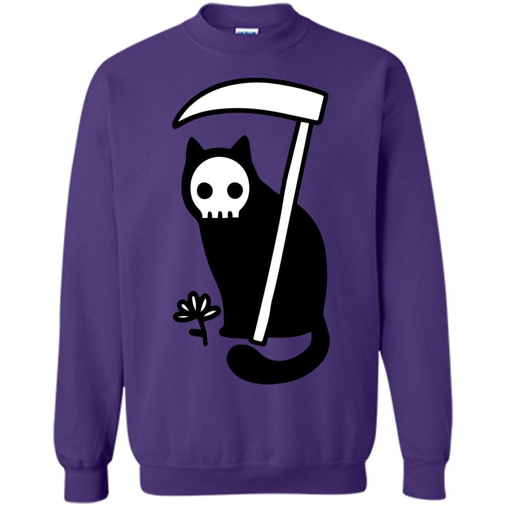 Cat Grimm Reaper T-shirt Orange
