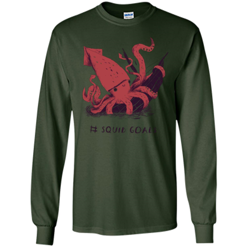Squid Goals T-shirt Squad Goals T-shirt Forest Green