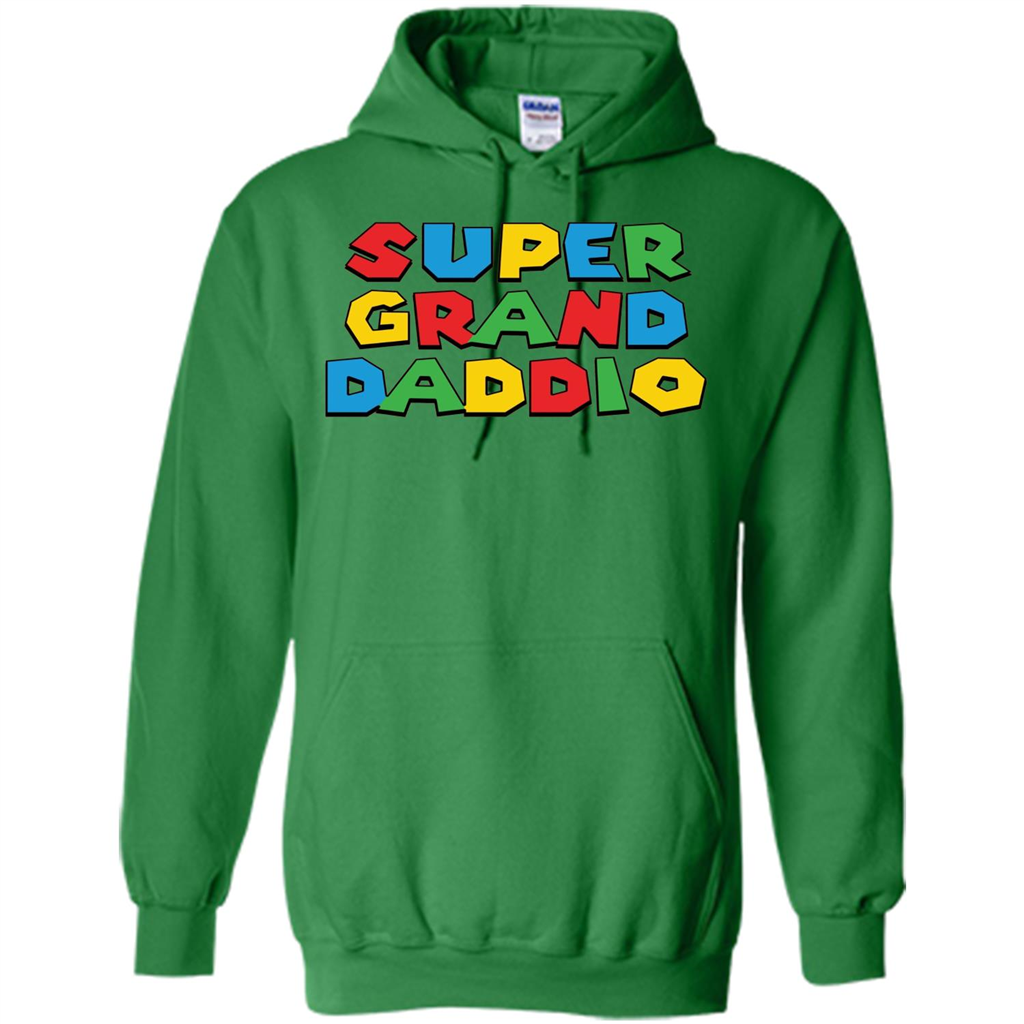 Fathers Day T-shirt Super Grand Daddio Irish Green