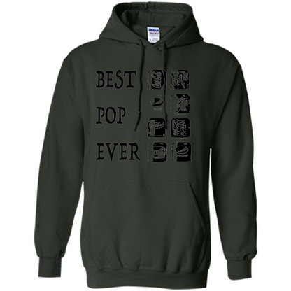 Best Pop Ever - Funny Father's Day Holiday Forest Green