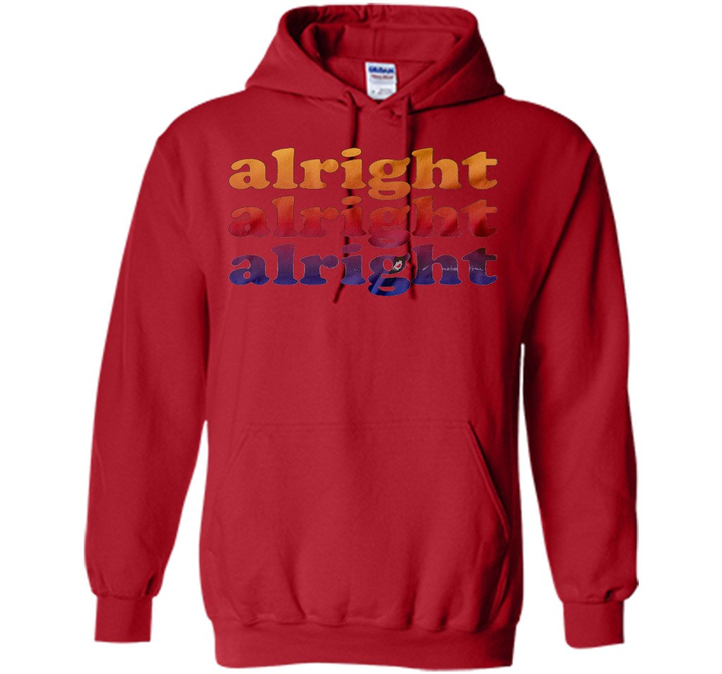 Alright Alright Alright T-shirt Red