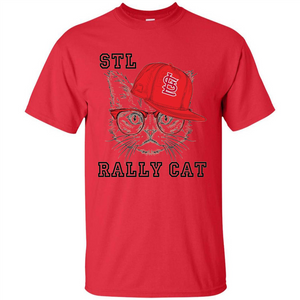 STL Rally Cat T-Shirt Saint Louis Rally Cat T-shirt