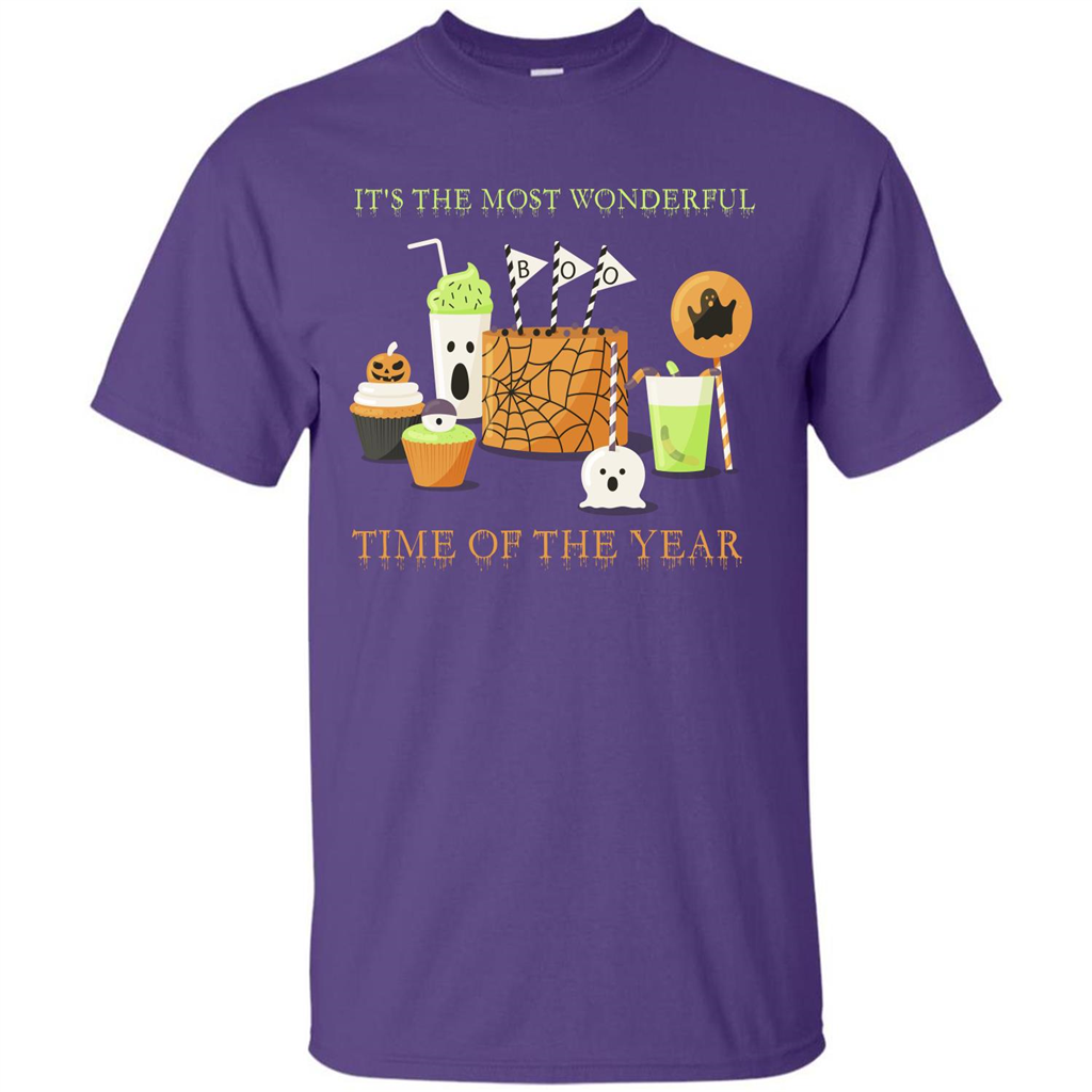 Halloween T-shirt It's The most Wonderful Time Of The Year Purple