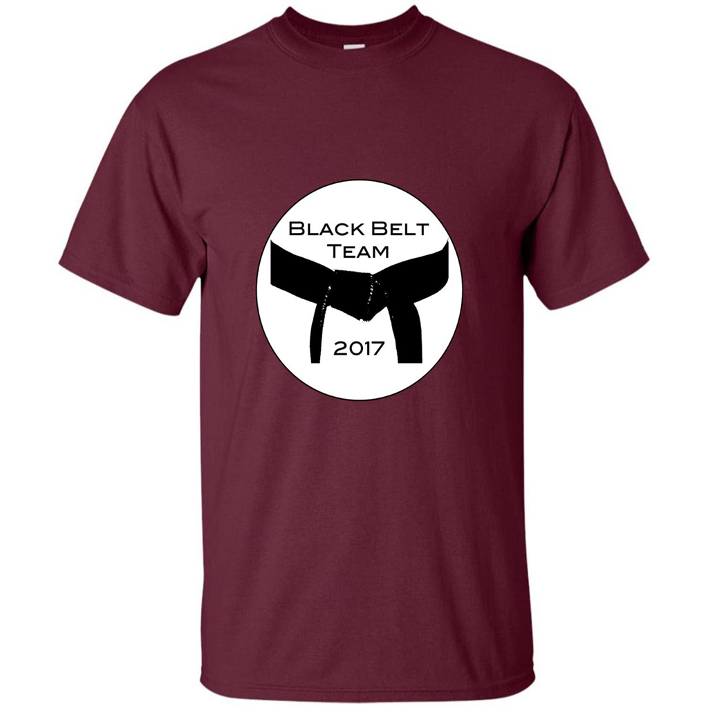 Black Belt Team 2017 T-shirt Maroon