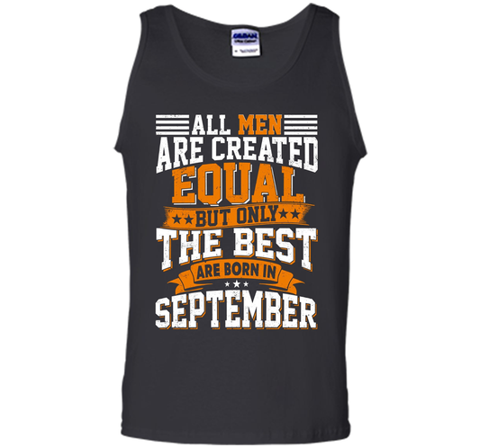 Only The Best Are Born In September T-shirt Black