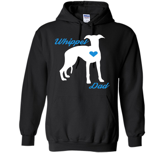Mens Whippet Dad - Father's Day T-Shirt For Dog Lovers t-shirt Black